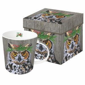 NWOT Winter Berries Owl Design (No Box)